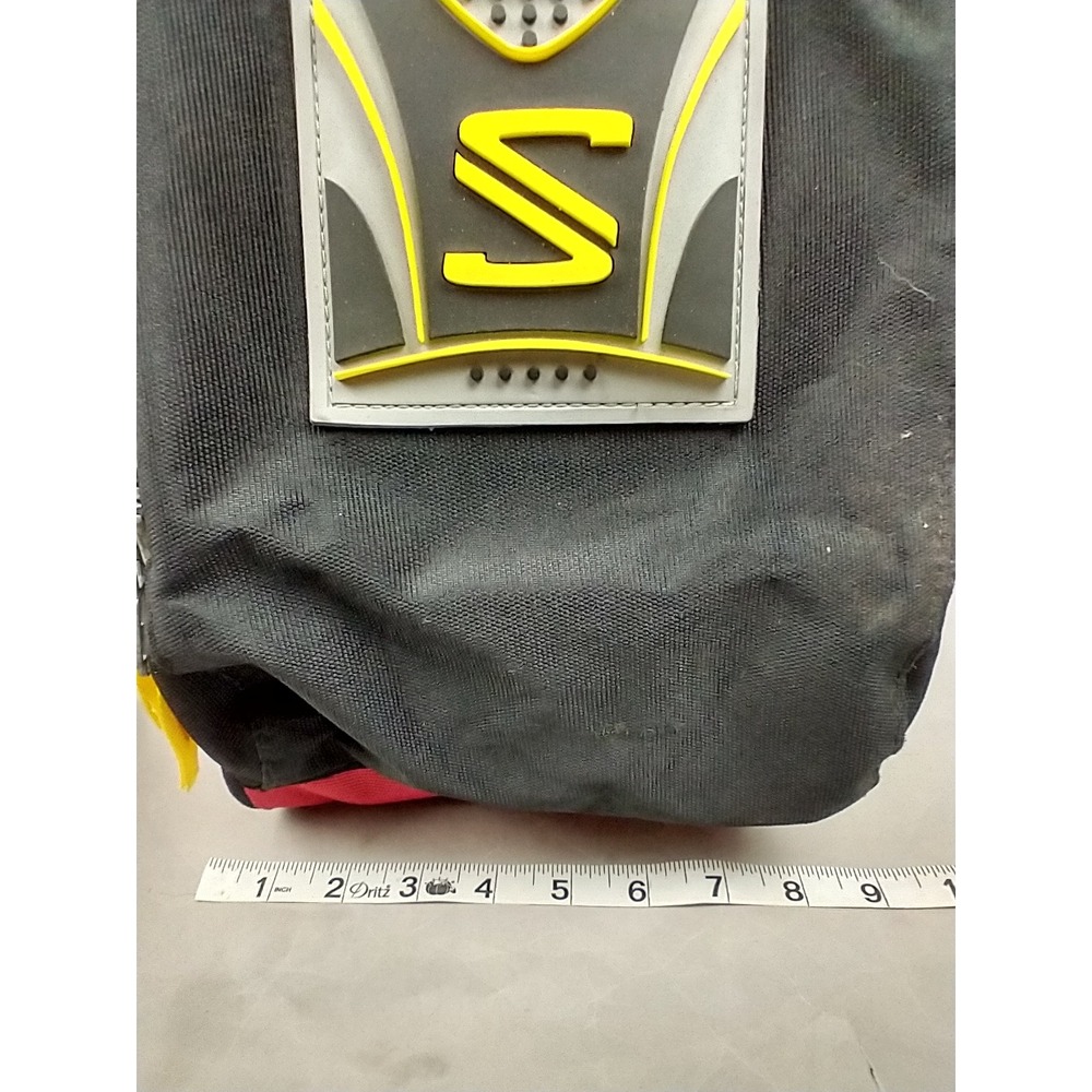 Salomon Equipe Ski Boot Bag Red Black Gear Carrier Adjustable Strap Vintage - Picture 13 of 14